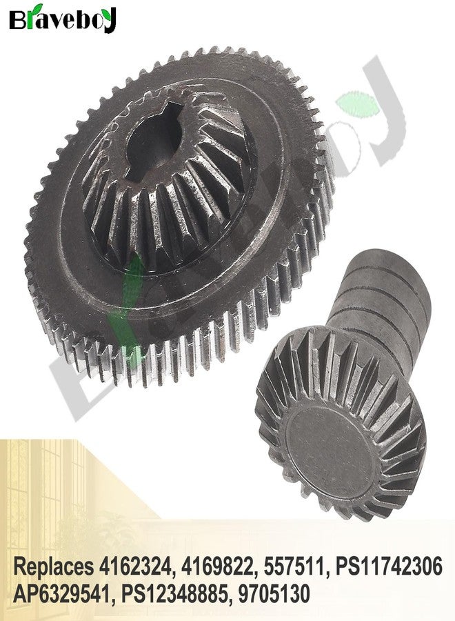 طقم تروس المحور W11192794 وحشية علبة WP4162324 4162324، متوافق مع خلاط مطبخ ويرلبول، بديل للأرقام التالية: CKD3996، 4162324، 4169822، 557511، PS11742306، AP6329541، PS12348885، 9705130 - Image 5